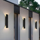 LuxeWall | Modern Outdoor Wall Lights with Weatherproof Aluminum & LED Design | Elegant Illumination for Gardens