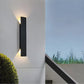 LuxeWall | Modern Outdoor Wall Lights with Weatherproof Aluminum & LED Design | Elegant Illumination for Gardens
