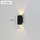 LuxeWall | Modern Outdoor Wall Lights with Weatherproof Aluminum & LED Design | Elegant Illumination for Gardens