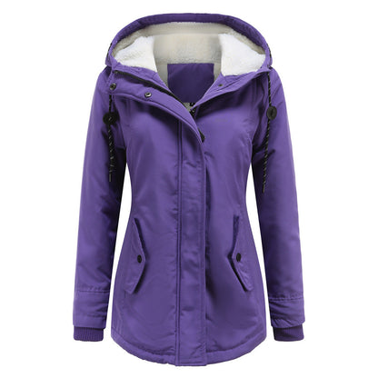 Teresa | Women's Cosy Fleece-Lined Hooded Winter Jacket
