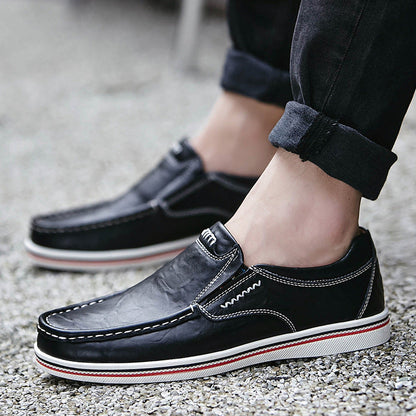 Elliot | Men's Stylish Stitched Slip-On Loafers