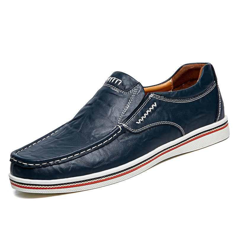Elliot | Men's Stylish Stitched Slip-On Loafers