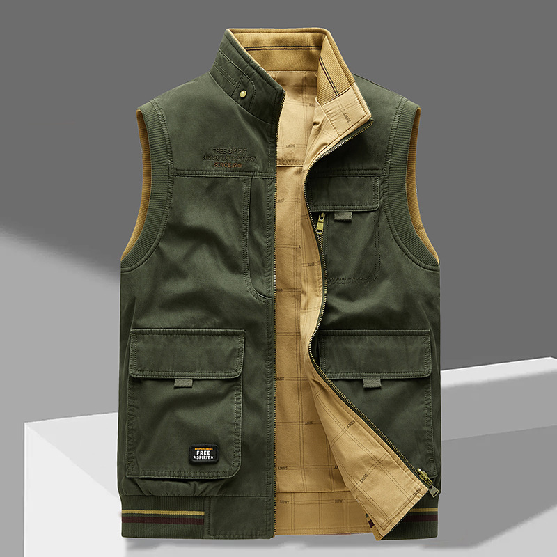 Freddie | Men's Stylish Multi-Pocket Utility Vest