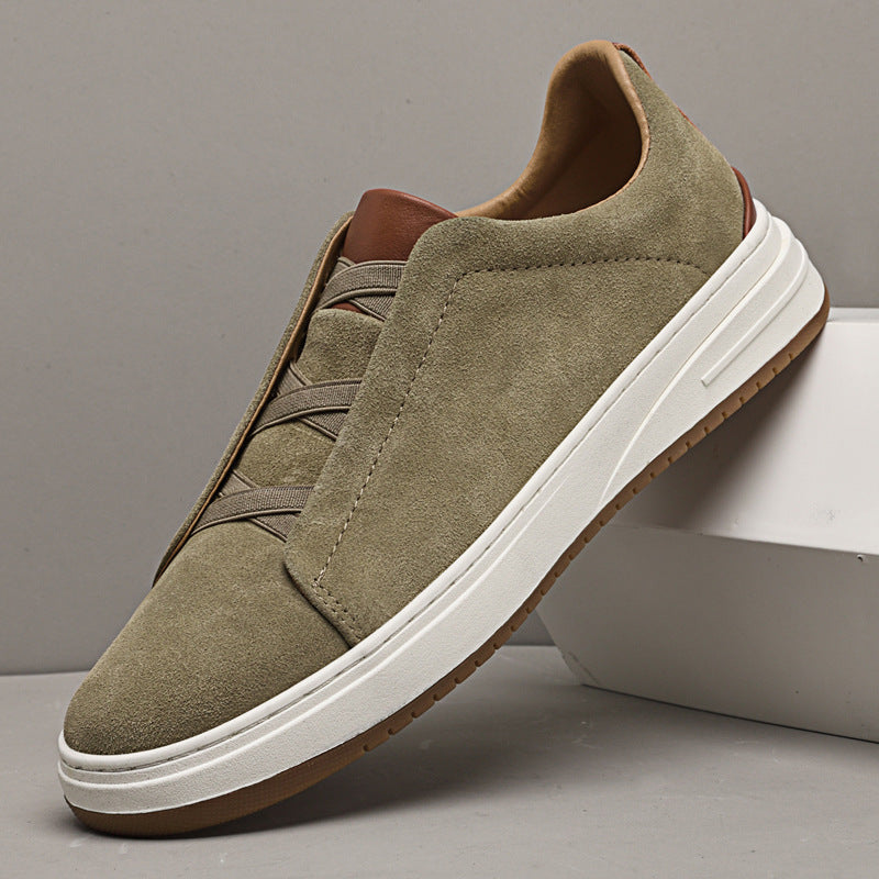 Frank | Men's Suede Slip-On Loafers