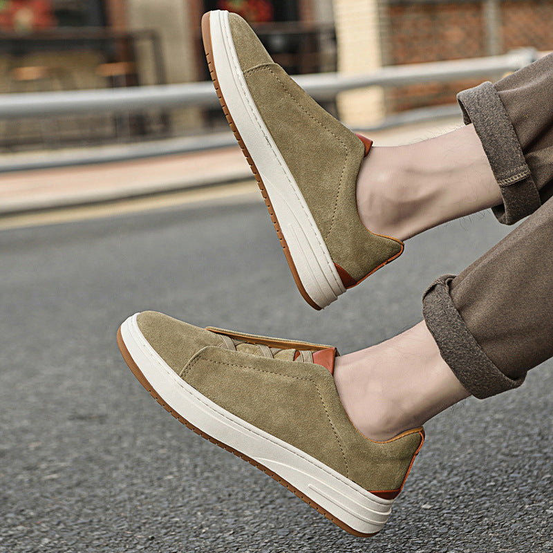 Frank | Men's Suede Slip-On Loafers