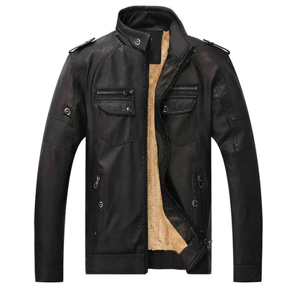 Darren | Men's Slim-Fit Biker Jacket