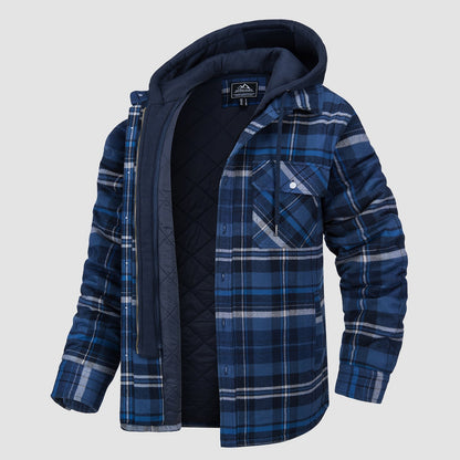 Harry | Flannel Jacket with Removable Hood