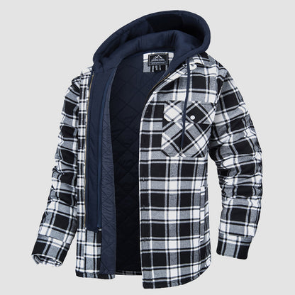 Harry | Flannel Jacket with Removable Hood