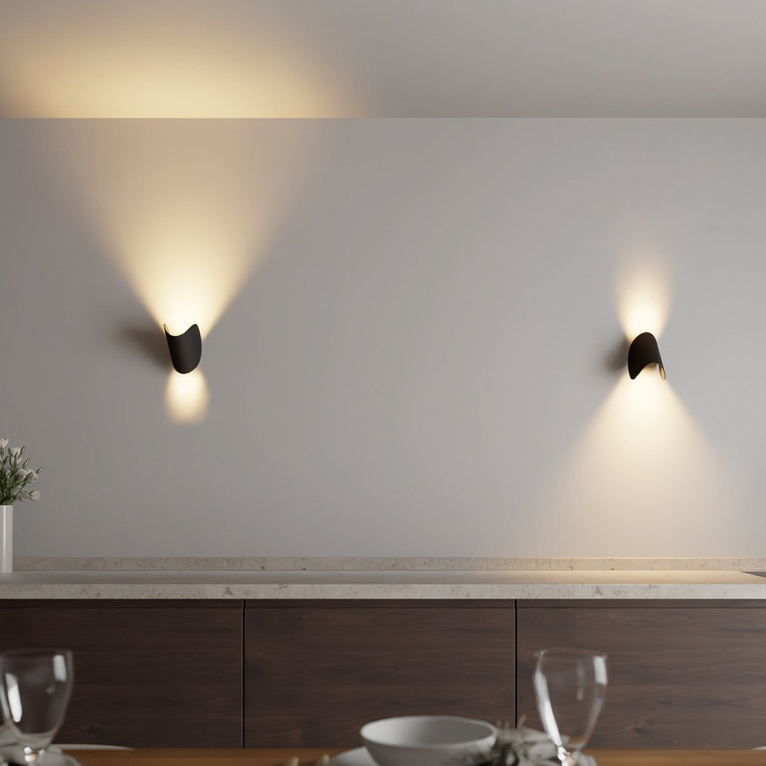 Modern Adjustable Wall Light | Dual-Directional LED Design for Indoor & Outdoor Illumination