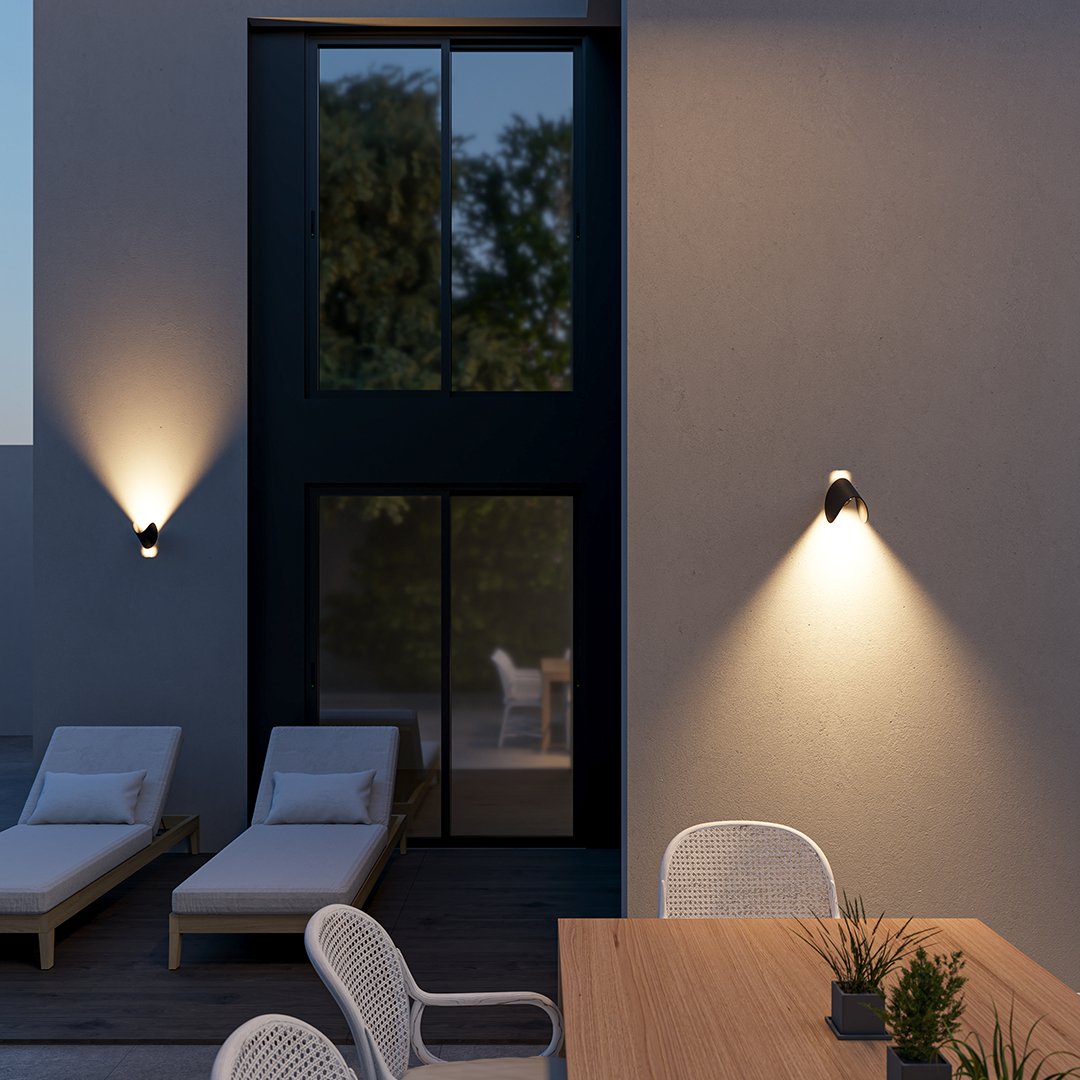Modern Adjustable Wall Light | Dual-Directional LED Design for Indoor & Outdoor Illumination