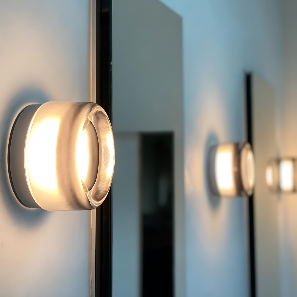Modern LED Wall Light | Minimalist Aluminum Design with Soft Ambient Glow | Contemporary Wall Lamp for Cozy Interiors