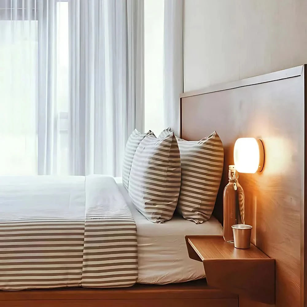 Modern LED Wall Light | Minimalist Aluminum Design with Soft Ambient Glow | Contemporary Wall Lamp for Cozy Interiors