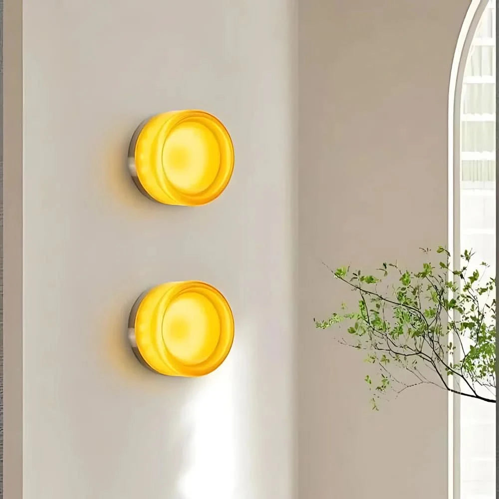 Modern LED Wall Light | Minimalist Aluminum Design with Soft Ambient Glow | Contemporary Wall Lamp for Cozy Interiors
