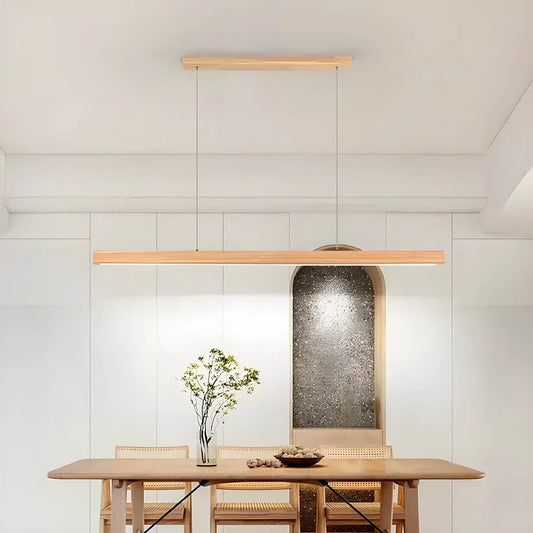 Modern Linear Pendant Light | Sleek Kitchen Pendant Lighting - photo 1