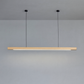 Modern Linear Pendant Light | Sleek Kitchen Pendant Lighting - photo 2