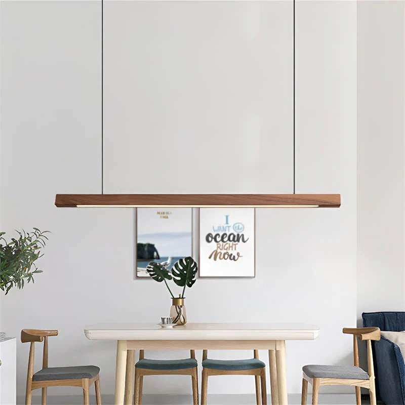 Modern Linear Pendant Light | Sleek Kitchen Pendant Lighting