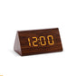 Modern Nordic | Digital Alarm Clock with Temperature Display | Compact Design for Everyday Use