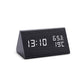 Modern Nordic | Digital Alarm Clock with Temperature Display | Compact Design for Everyday Use