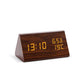 Modern Nordic | Digital Alarm Clock with Temperature Display | Compact Design for Everyday Use