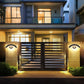 Modern Outdoor Wall Light | Motion Sensor LED Lantern with Sleek Design | Energy-Efficient for Enhanced Security