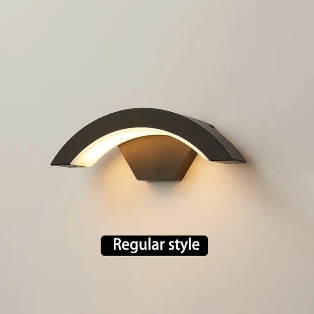 Modern Outdoor Wall Light | Motion Sensor LED Lantern with Sleek Design | Energy-Efficient for Enhanced Security