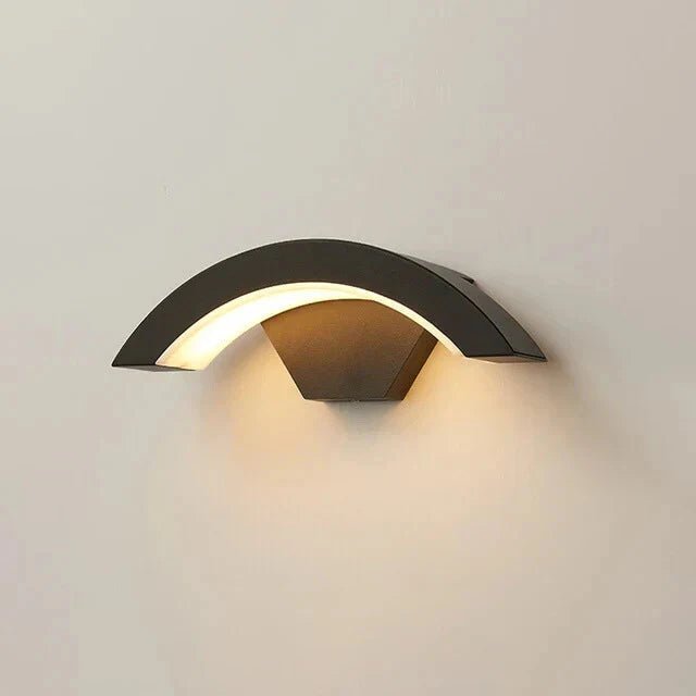Modern Outdoor Wall Light | Motion Sensor LED Lantern with Sleek Design | Energy-Efficient for Enhanced Security