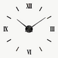Modern Wall Clock Stickers | 3D Design with Adjustable Sizes | Elegant Home Decor for Stylish Interiors