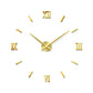 Modern Wall Clock Stickers | 3D Design with Adjustable Sizes | Elegant Home Decor for Stylish Interiors