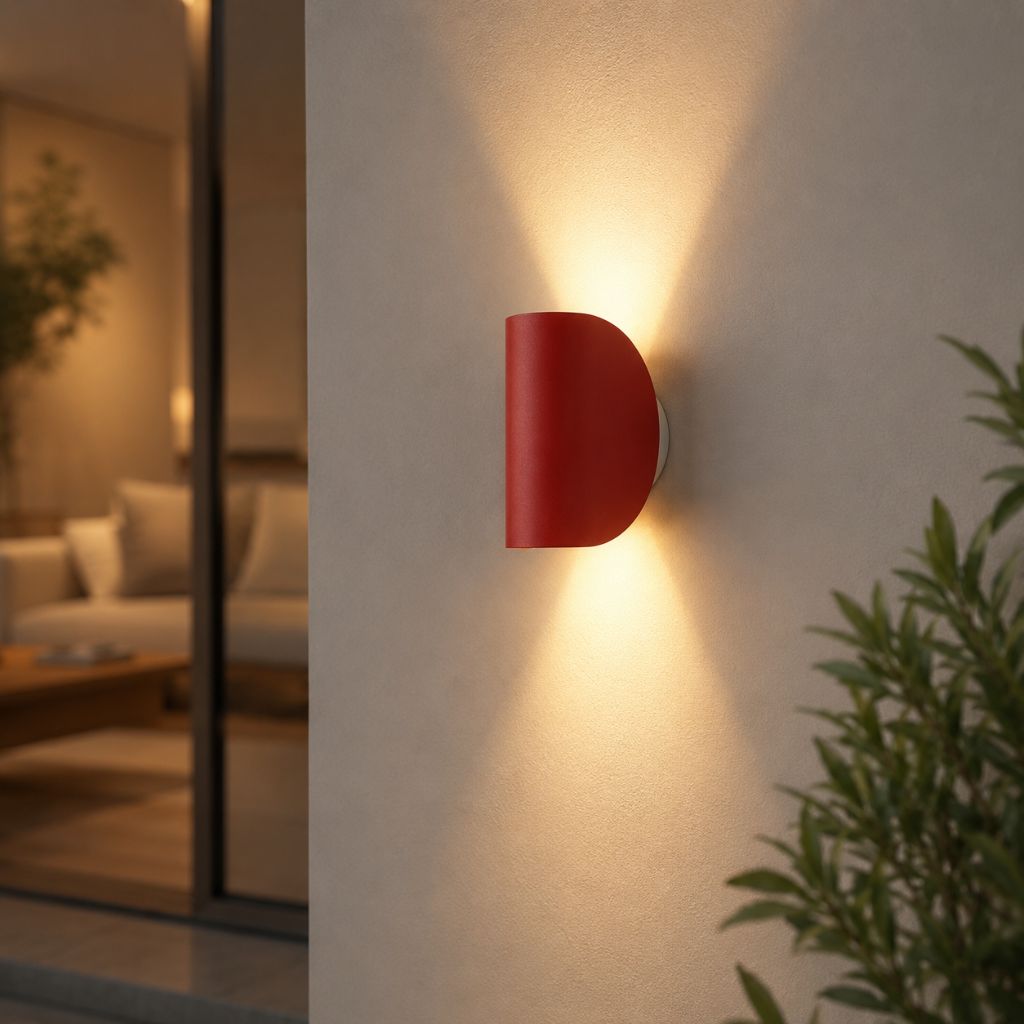 Modern Wall Sconce Light | Adjustable Up & Down Wall Lamp with Stylish Design | Versatile Indoor Wall Lights for Ambient Illumination