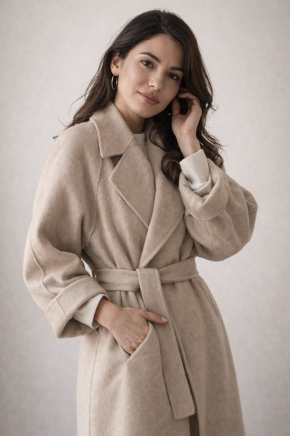 Tallulah | Women's Elegant Longline Coat for Winter