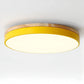 Natural Elegance | Round Wood Flush Mount Ceiling Light with Integrated LED | Soft Illumination for Cozy Interiors