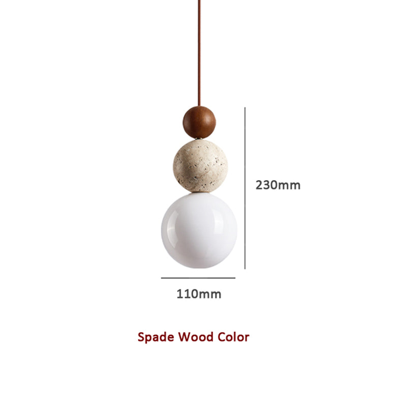 Natural Elegance | Travertine Pendant Lamp with Unique Design | Earthy Illumination for Cozy Spaces