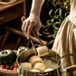 Natural Wood Kitchen Tongs | Heat Resistant Design for Safe Cooking & Serving - photo 4