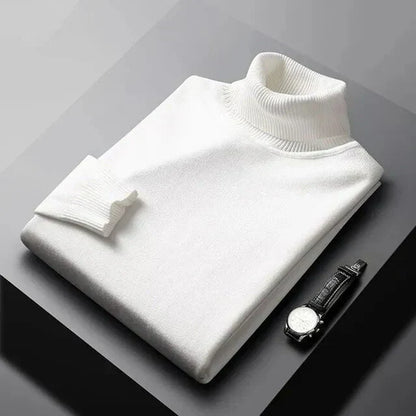 Noah | Men's Long-Sleeve Turtleneck Pullover Jumper for Winter