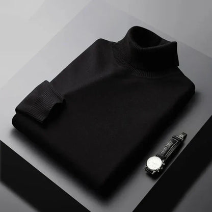 Noah | Men's Long-Sleeve Turtleneck Pullover Jumper for Winter