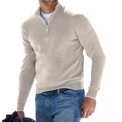 Barry | Men’s Stylish Quarter-Zip Sweater