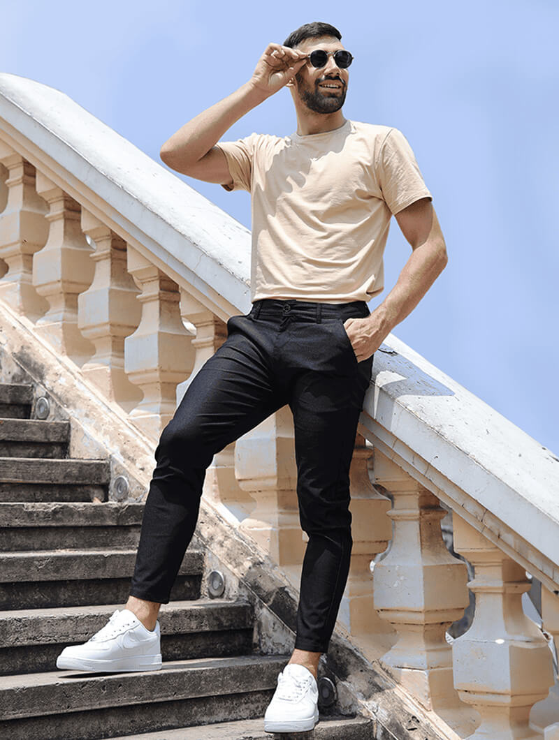 Pierce | Slim-Fit Stretch Trousers