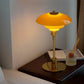 Nordic Glass Table Lamp | Minimalist LED Design with Soft Illumination | Versatile Bedside or Desk Lamp for Ambient Lighting