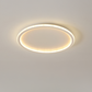 Nordic Glow | Round Flush Mount Ceiling Light with Soft Illumination | Minimalist Design for Modern Spaces