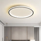 Nordic Glow | Round Flush Mount Ceiling Light with Soft Illumination | Minimalist Design for Modern Spaces