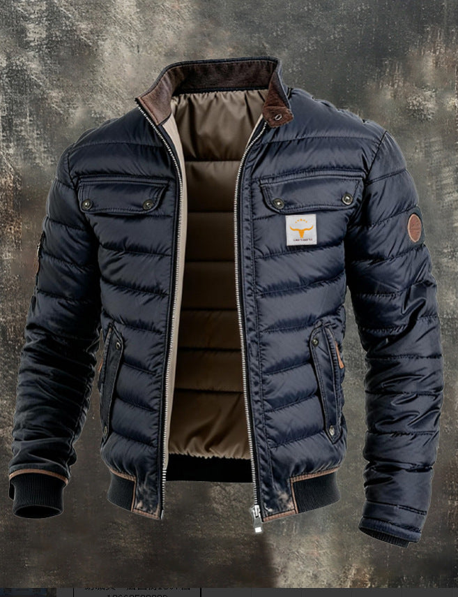 Ross | Men's Vintage Stand-Collar Jacket