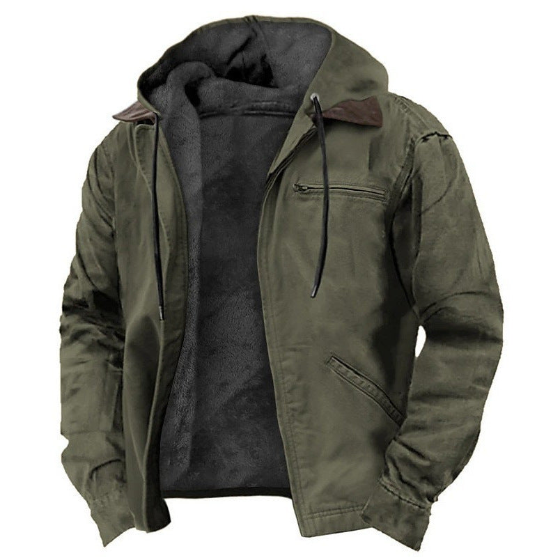 Callum | Men's Warm Fleece-Lined Jacket for Winter