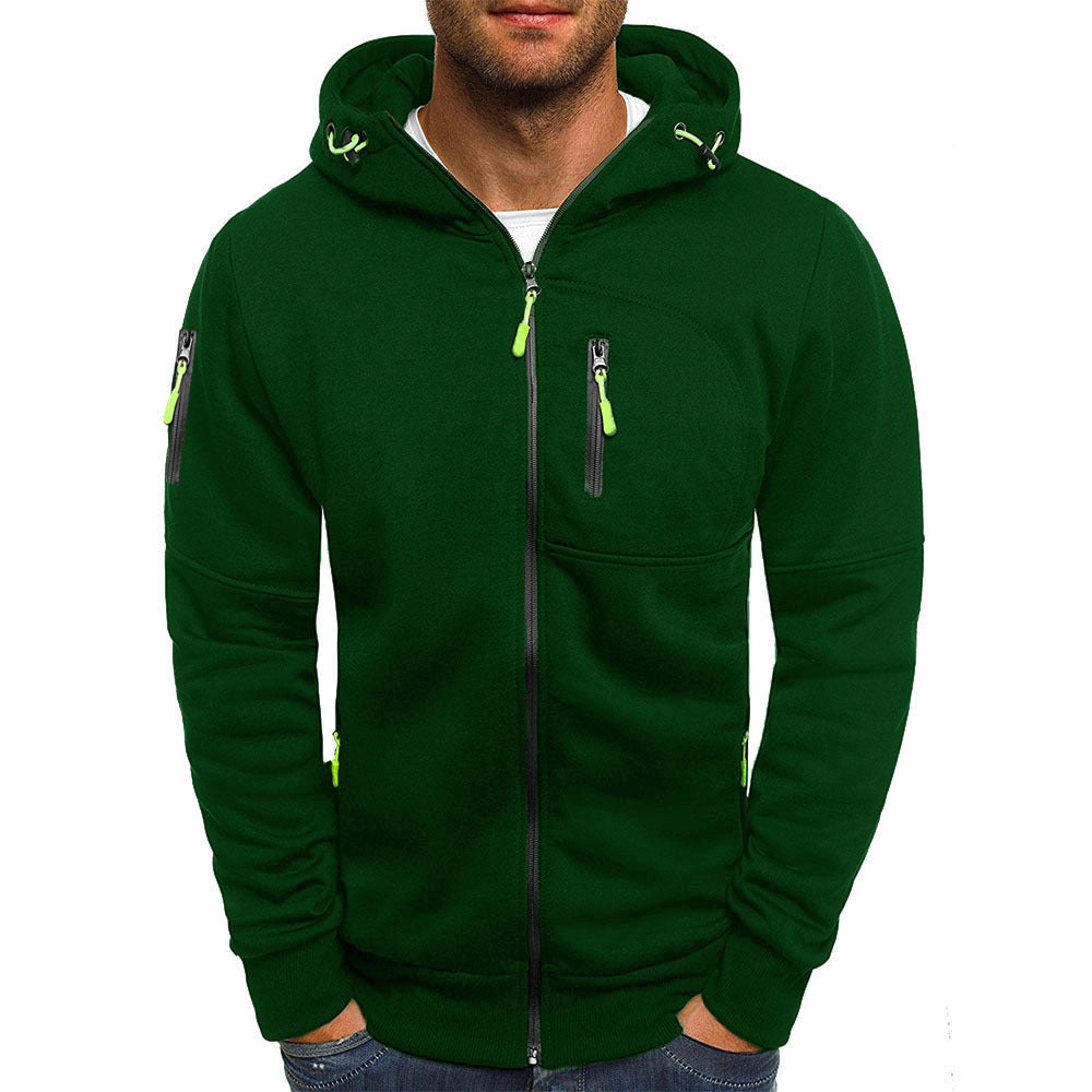 Oscar | Men's Fitted Hoodie with Spacious Front Pocket