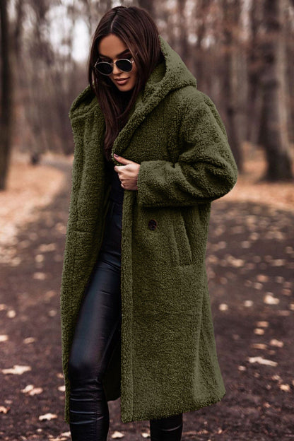 Allison | Women's Cosy Hooded Teddy Coat for Winter