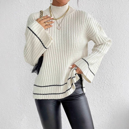 Alison | Women's Ribbed Turtleneck Jumper for Winter
