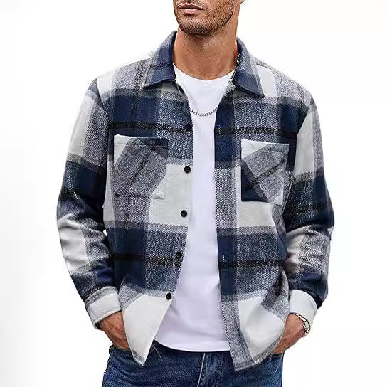 Noah | Men's Classic Plaid Lapel Jacket