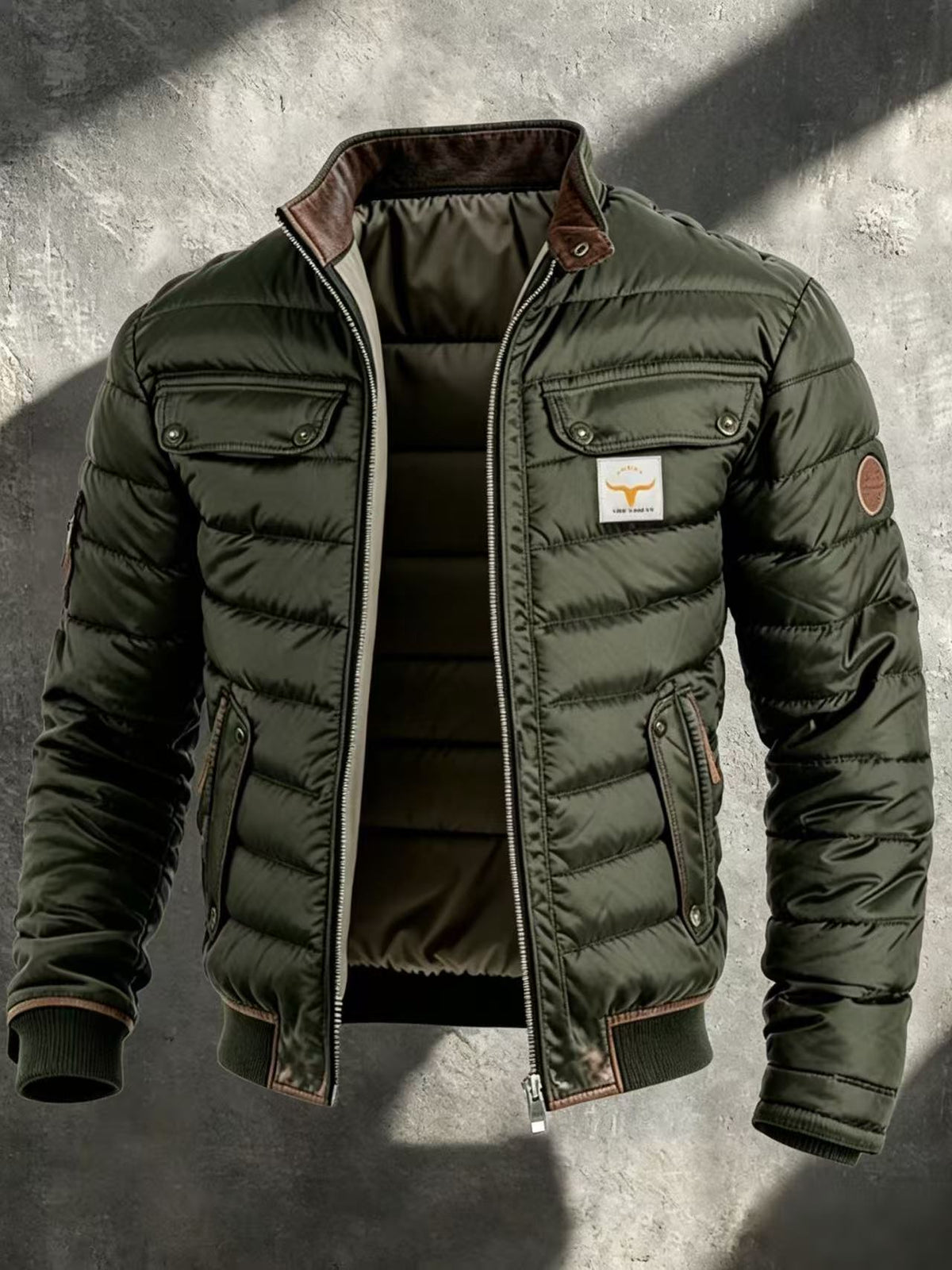 Ross | Men's Vintage Stand-Collar Jacket