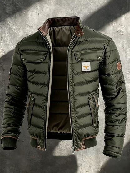 Ross | Men's Vintage Stand-Collar Jacket