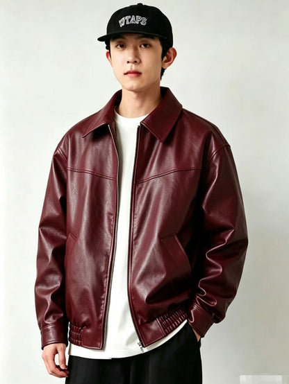 Tom | Men's Premium Leather-Effect Jacket