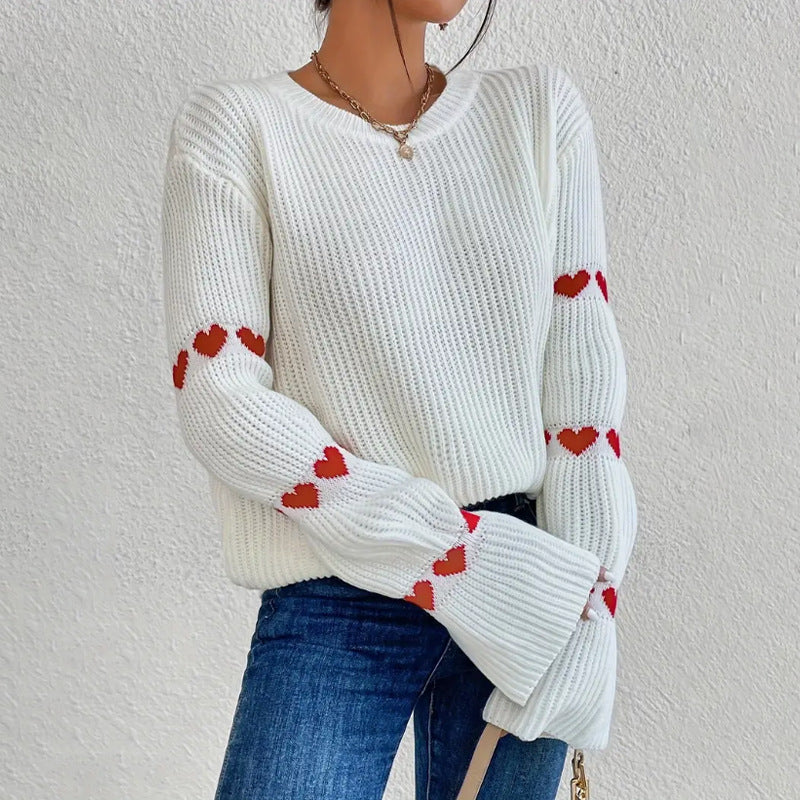 Jade | Women's Cosy Relaxed-Fit Crewneck Jumper for Winter
